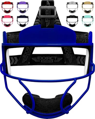 Exxact Sports Softball Face Mask Girls Youth & Adult, Protective Lightweight Fielders Mask Softball Youth for Enhanced Performance in Saudi Arabia