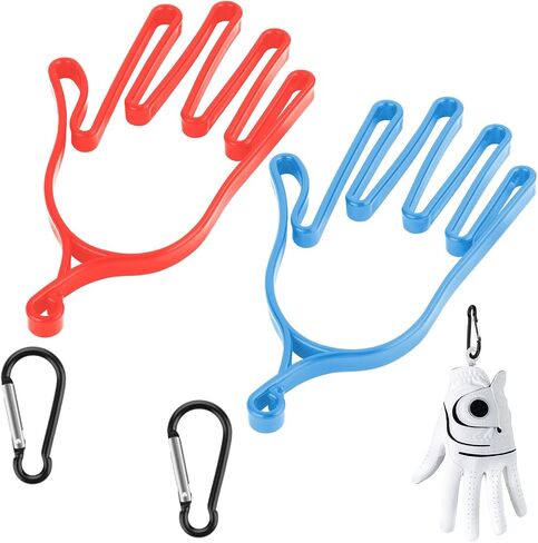 Cosmos 2 Pcs Golf Gloves Stretcher Support Frame Golf Gloves Holder Hanger Keeper Rack Golf Gloves Dryer Shaper Tool Accessories for Men Women Golfer Gloves Maintenance in Saudi Arabia