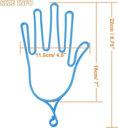 Cosmos 2 Pcs Golf Gloves Stretcher Support Frame Golf Gloves Holder Hanger Keeper Rack Golf Gloves Dryer Shaper Tool Accessories for Men Women Golfer Gloves Maintenance in Saudi Arabia