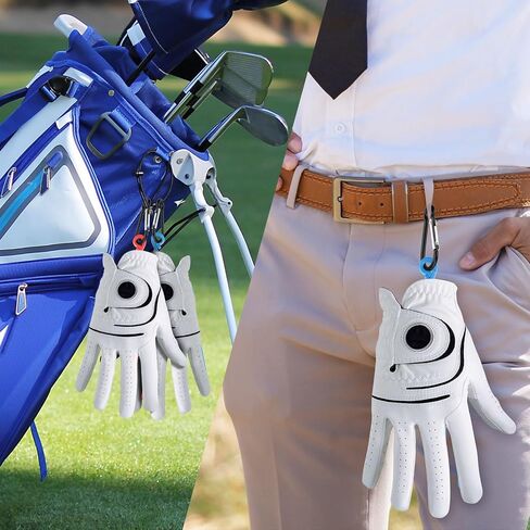 Cosmos 2 Pcs Golf Gloves Stretcher Support Frame Golf Gloves Holder Hanger Keeper Rack Golf Gloves Dryer Shaper Tool Accessories for Men Women Golfer Gloves Maintenance in Saudi Arabia