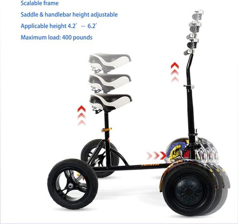 مجموعة تحويل Go Kart، ملحقات Hoverboard، عربة Hoverboard غير متضمنة in Kuwait