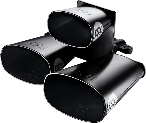 Meinl Percussion SLTRI-BK Black Powder Coated Steel Triple Bell in Saudi Arabia