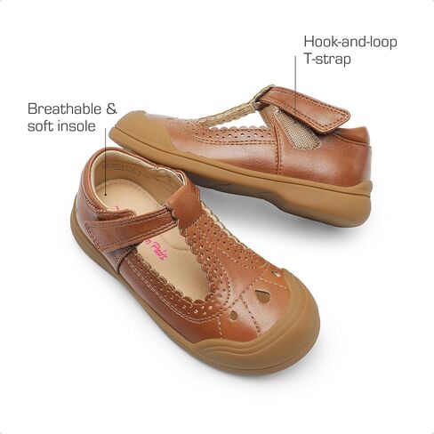 DREAM PAIRS Toddler Little Girls Mary Jane School Uniform Dress Shoes T-Strap Ballet Flats in Saudi Arabia