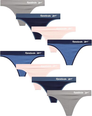 Reebok Women's Underwear - Seamless Thong (8 Pack) in Saudi Arabia