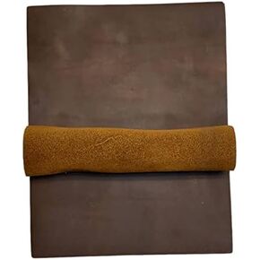 Crazy Horse Cowhide Leather: 8.5" x 11" Pre Cut Pieces (1 Piece, Luggage)