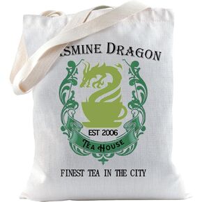 TSOTMO Cartoon Series Merchandise Gift Dragon Tote Bag Tea House Gift Uncle Iroh Tea House Gift ATLA Anime Gift