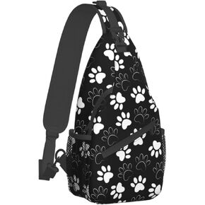 Sling Bag, Wild Horses Crossbody Sling Backpack Travel Hiking Chest Bag Daypack For Purses Shoulder Body Bag Women Men'S