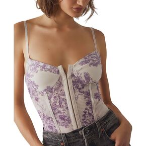 Free People womens Printed Night Rhythm B/S in Saudi Arabia
