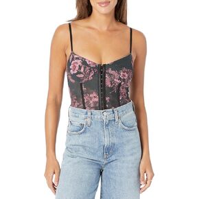 Free People womens Printed Night Rhythm B/S