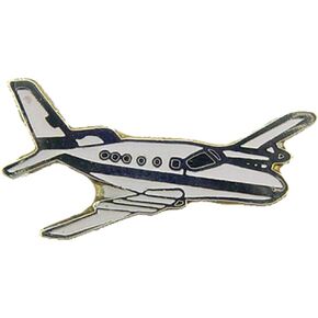 Cessna Golden Civilian Aircraft Airplane Hat or Lapel Pin