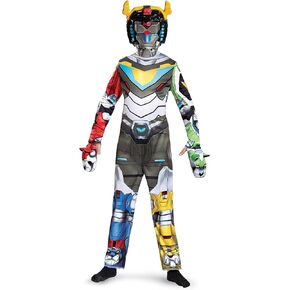 Voltron Classic Costume, Multicolor, Medium (7-8)