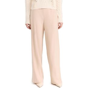 Vince Women's Brushed Flannel Wide Leg Pants