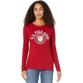 U.S. Polo Assn. Long Sleeve Graphic Shield Tee Shirt
