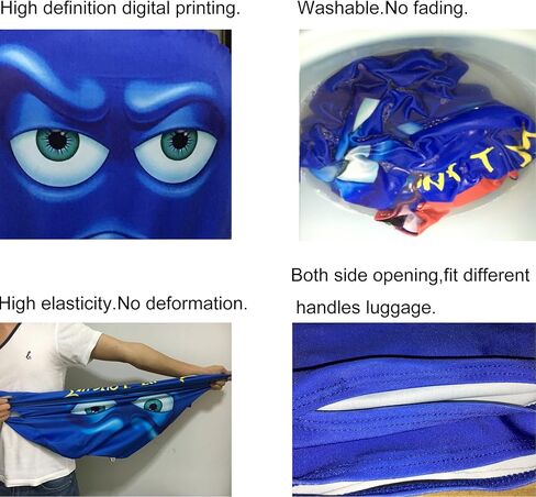 مايوسوتيس 510 غطاء حماية للامتعة بتصميم لطيف ثلاثي الابعاد مقاس 18-32 انش in Kuwait