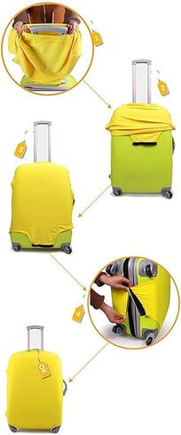 مايوسوتيس 510 غطاء حماية للامتعة بتصميم لطيف ثلاثي الابعاد مقاس 18-32 انش in Kuwait