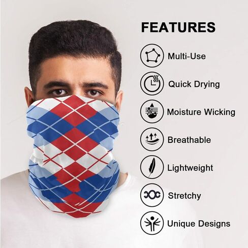 visesunny Cool Style Outdoor Scarf Bandana Scarf UV Resistence Sports Balaclavas Headwear Headband for Men Women Youth in Saudi Arabia