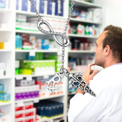 BEKECH Pharmacy Technician Gifts RX Pharmacist Gift Certified Pharmacy Tech Keychain Pharmacist Gift in Saudi Arabia