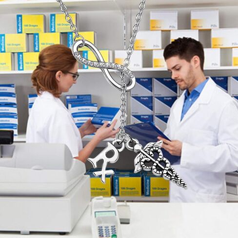 BEKECH Pharmacy Technician Gifts RX Pharmacist Gift Certified Pharmacy Tech Keychain Pharmacist Gift in Saudi Arabia