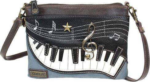 Chala Piano Mini Crossbody Handbag Music Lovers Piano Teachers أشرطة قابلة للطي in Kuwait
