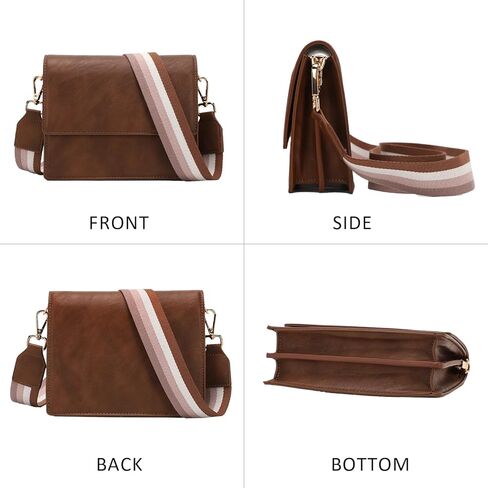 KouLi Buir Crossbody Purses for Women Shoulder Bags Vegan Leather Purse and Handbag in Kuwait