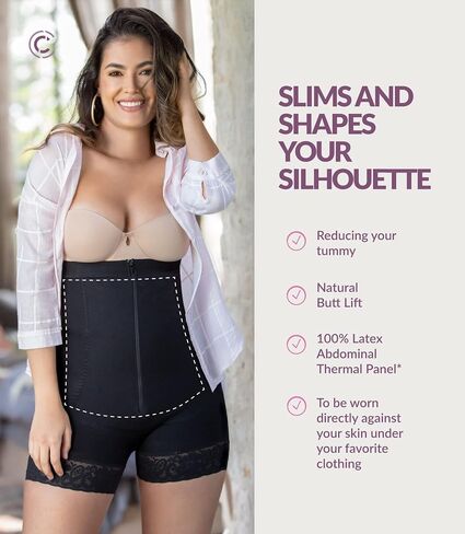 CURVEEZ Shapewear for Women Tummy Control Fajas Colombianas Body Shaper Open Bust Bodysuit for Women Butt Lifter in Saudi Arabia