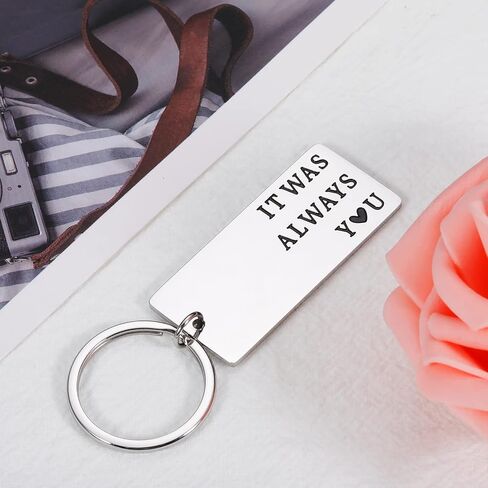 Love Note Keychain Gifts for Him Her Husband Boyfriend Anniversary Birthday Gifts Wife Girlfriend Valentines Engagement Wedding Deployment Gifts for Fiance Bride Groom Long Distance Couple Men Women in Saudi Arabia