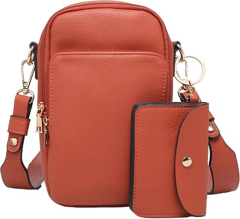 JEN & CO. Parker 3 Compartment Crossbody Bag with Pouch (M2080) in Saudi Arabia