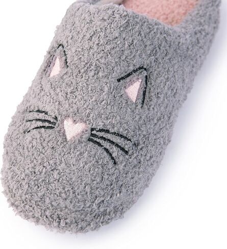 Handcraft Softee Ladies Aesthetic Slippers, Cozy Slip On Clog Slipper, Soft Rubber Sole Womens House Shoes, Plush Bedroom Clogs in Saudi Arabia
