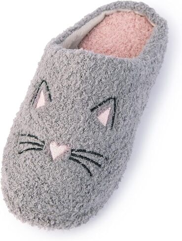 Handcraft Softee Ladies Aesthetic Slippers, Cozy Slip On Clog Slipper, Soft Rubber Sole Womens House Shoes, Plush Bedroom Clogs in Saudi Arabia
