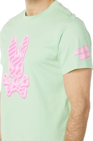Psycho Bunny Pisani Graphic Tee ICY Mint 2XL (US Men's 8) in Saudi Arabia