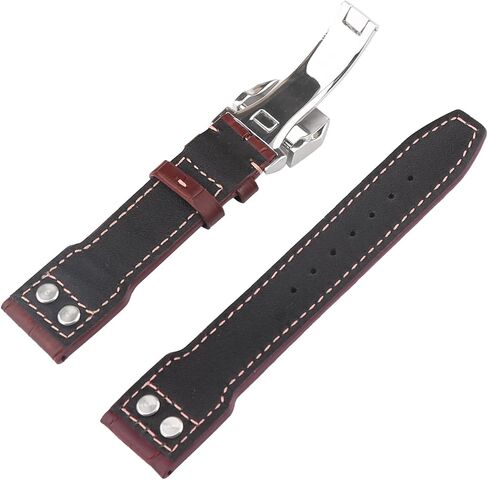 22mm Rubber Watch Bands Replacement Fit for IWC Big Pilot’s Watch Silicone Strap Wirstband for Men and Women Waterproof Bracelet Watch accessories in Kuwait