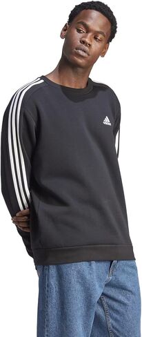 adidas Essentials Fleece 3-Stripes Sweatshirt in Saudi Arabia