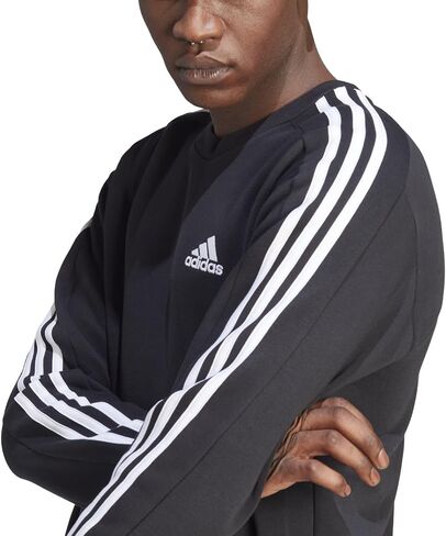 adidas Essentials Fleece 3-Stripes Sweatshirt in Saudi Arabia