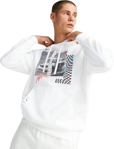 PUMA Men's Standard BMW M Motorsport Graphic Hoodie in Saudi Arabia