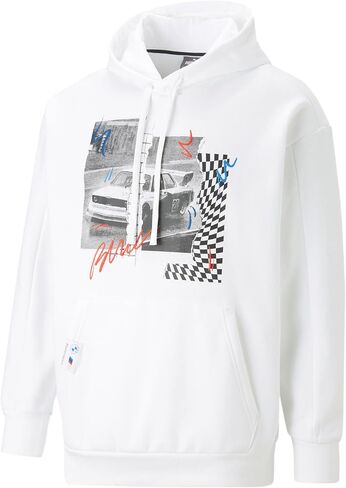 PUMA Men's Standard BMW M Motorsport Graphic Hoodie in Saudi Arabia