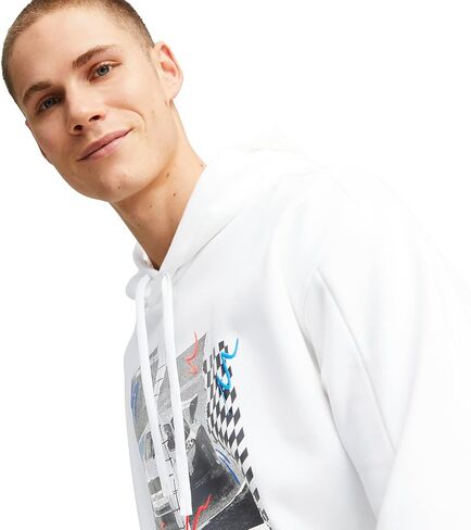 PUMA Men's Standard BMW M Motorsport Graphic Hoodie in Saudi Arabia