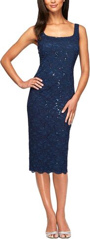 Alex Evenings womens Shift Dress With Lace Jacket (Petite and Regular) in Saudi Arabia