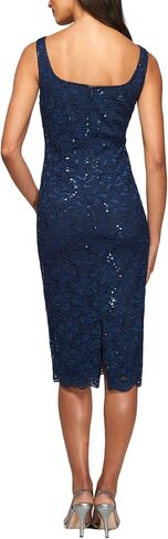Alex Evenings womens Shift Dress With Lace Jacket (Petite and Regular) in Saudi Arabia