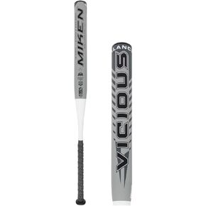 Miken Vicious 14" Balanced Dual Stamp Slow Pitch Softball Bat: MV14B1 34" 26 oz.