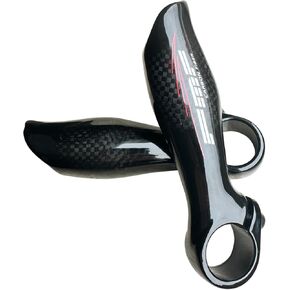 UPANBIKE Bike Bar Ends 22.2mm 7/8" Bicycle Bar Ends Mountain Bike MTB(Carbon Fiber,One Pair)