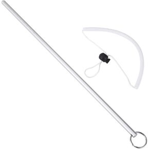 Diving Pointer, Aluminium Alloy Lobster Tickle Pointer Stick with Measurement Noise Maker Rod Pointer with Adjustable Wrist Lanyard Accessories