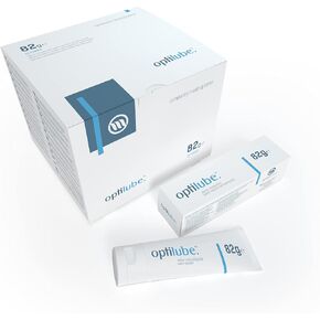 Tubes (82g x12) - Sterile Lubricating Jelly for Insertion of Medical Devices in 5g, 42g, 82g, and 113g Tubes, Water Soluble Lubricant with Easy-to-Use Flip Cap (82g x12)