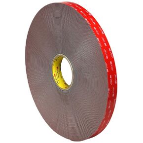 3M VHB Tape 4991, 1.5 in width x 5 in length (Pack of 12)