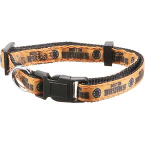 NHL PET Collar Boston Bruins Dog Collar, Size Small Hockey Team Collar for Dogs & Cats. A Shiny & Colorful Dog & Cat Collar Licensed by The NHL