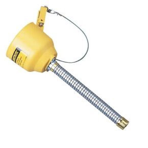 Justrite 14411 13 1/2" x 1" O.D Bolt-On Funnel Attachment For Type II Safety Can