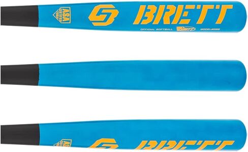 بريت بروس. مضرب الكرة اللينة G5B® Superlight Wood ASA: G5B® SB أزرق كهربائي 34 بوصة in Saudi Arabia