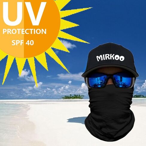 قناع وجه أنبوبي غير ملحوم ثلاثي الأبعاد من MIRKOO، مقاوم للغبار والرياح وحماية من الأشعة فوق البنفسجية للدراجات النارية والدراجات ATV in Kuwait