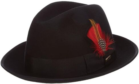 Scala Classico Men's Wool Felt Fedora Hat in Saudi Arabia