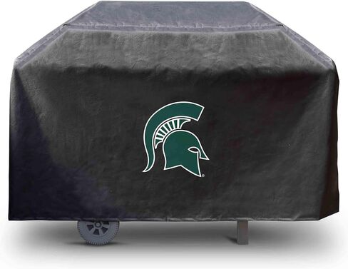 FANMATS 41200 Michigan State Rectangular Grill Cover - Fits 3 and 4 Burner Grills - 68in x 21in x 35in in Saudi Arabia