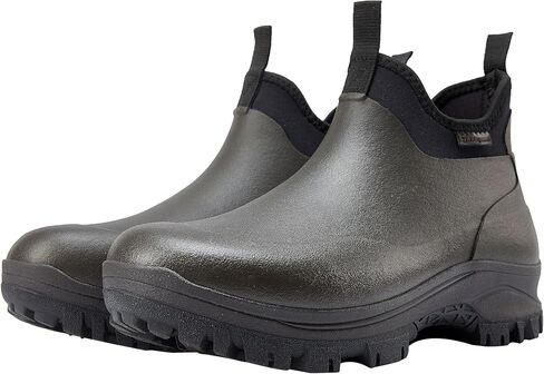 Wildsguard Sludgy 6" 4mm Black | Insulated Waterproof Rubber Ankle Waterproof Shoes for Rain and Mud, Fishing, Hunting in Saudi Arabia